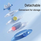 4-Tier Cat Ball Track Toy with Feather – Green